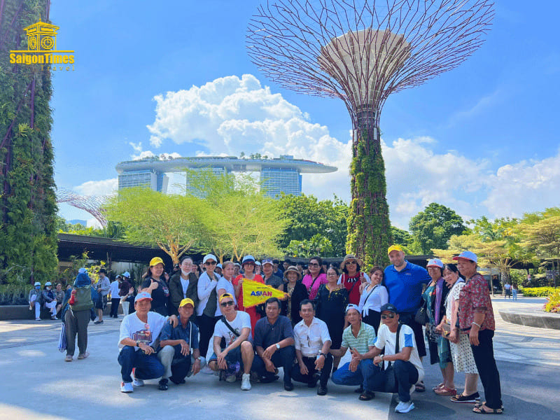 Tham quan Tòa tháp hình cây - Tour du lịch Singapore