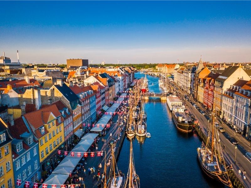 Copenhagen, Đan Mạch - Cảnh đẹp châu Âu