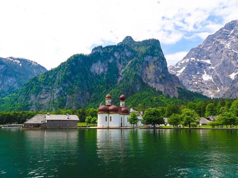 Koenigssee (Hồ Kings), Bavaria - Cảnh đẹp nước Đức