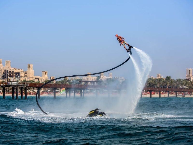 Flyboarding - Du lịch Dubai tháng 1