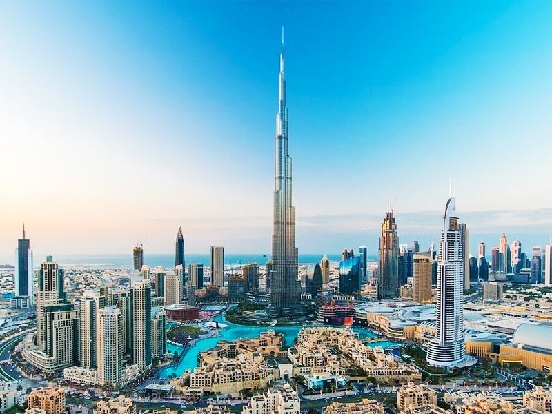 Tòa tháp Burj Khalifa - Du lịch Dubai tháng 1