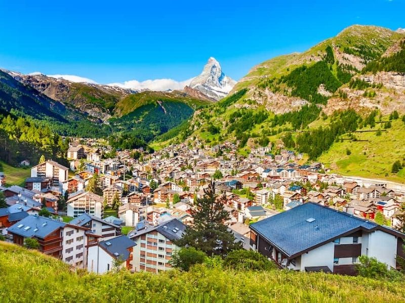 Thị trấn Zermatt, Thuỵ Sĩ 