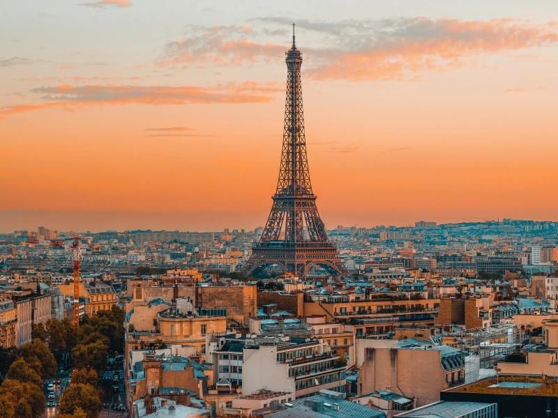 Paris, Pháp - Du lịch châu Âu tháng 2