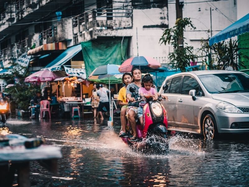 Thời tiết các tỉnh ở Thái Lan