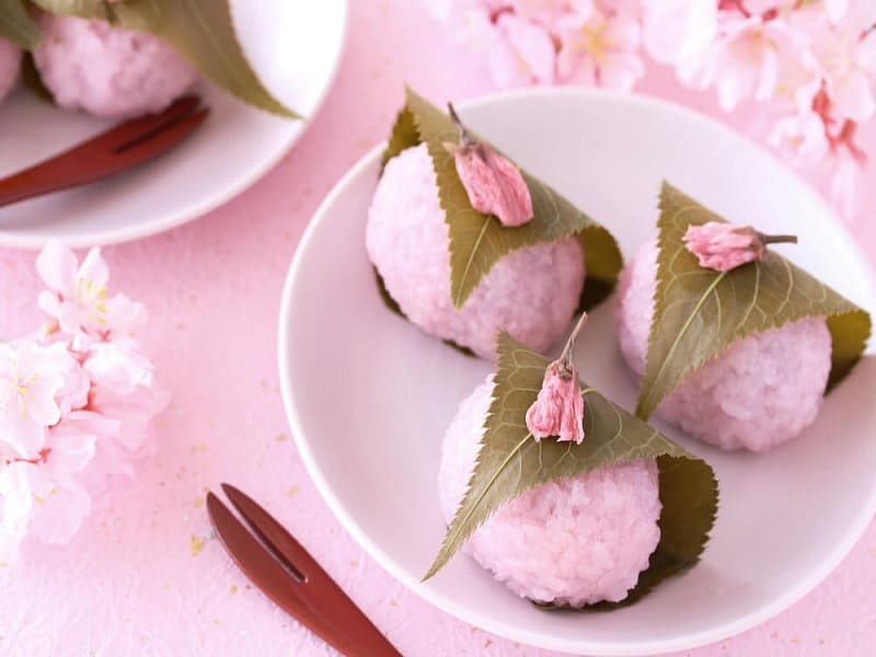 Mochi Sakura- Bánh truyền thống Nhật Bản