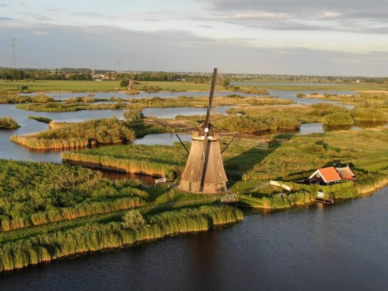 Làng Kinderdijk - Cảnh đẹp Hà Lan