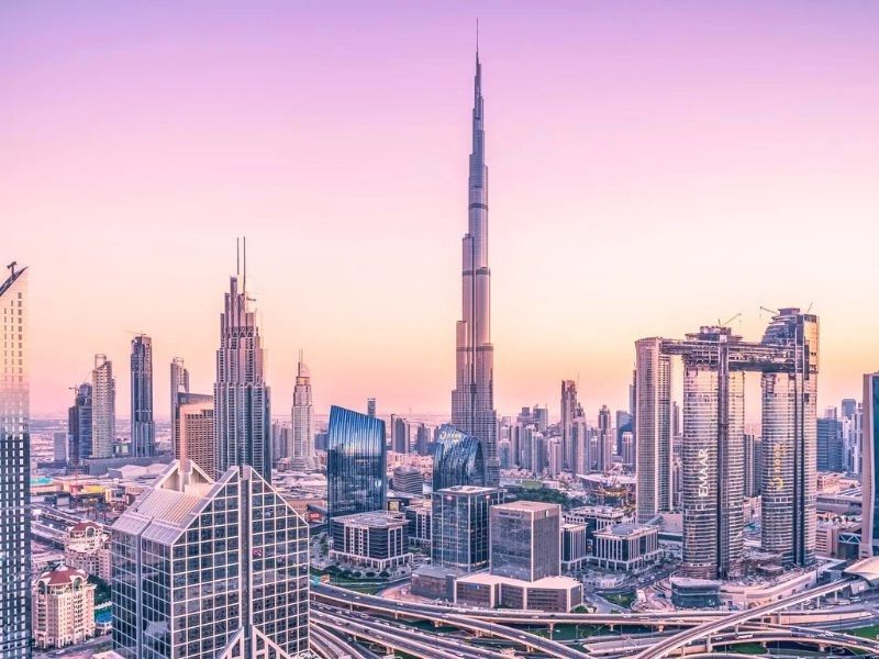 Tòa nhà cao nhất thế giới ở Dubai