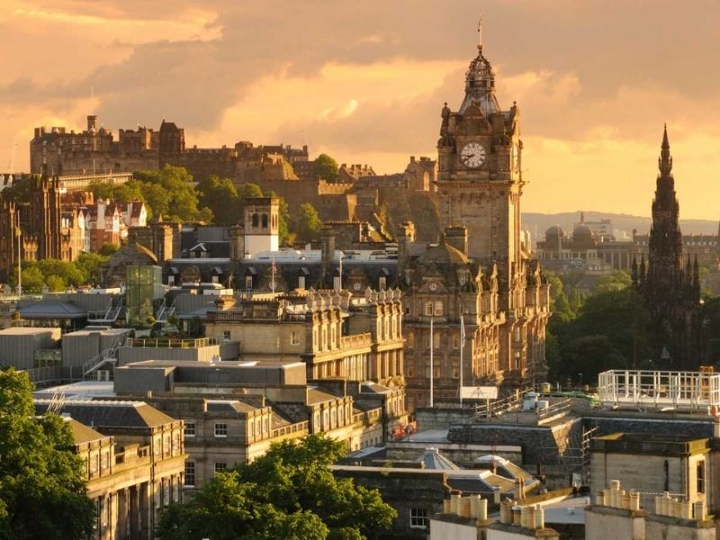 Edinburgh, Scotland - Du lịch châu Âu tháng 1