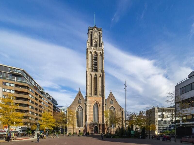 Nhà thờ Grote of Sint-Laurenskerk tại Rotterdam Hà Lan