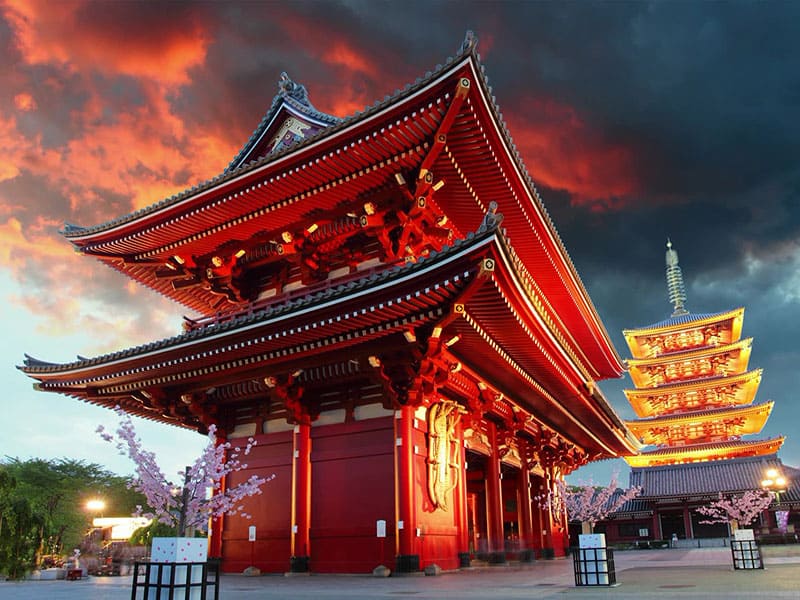 Chùa cổ Asakusa